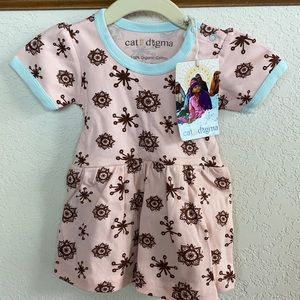 Brand New Baby Girl Organic Cotton Dress!